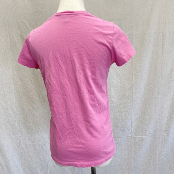 Ralph Lauren pony Y2K bubblegum pink single stitch short sleeve tee Small - Picture 5 of 13